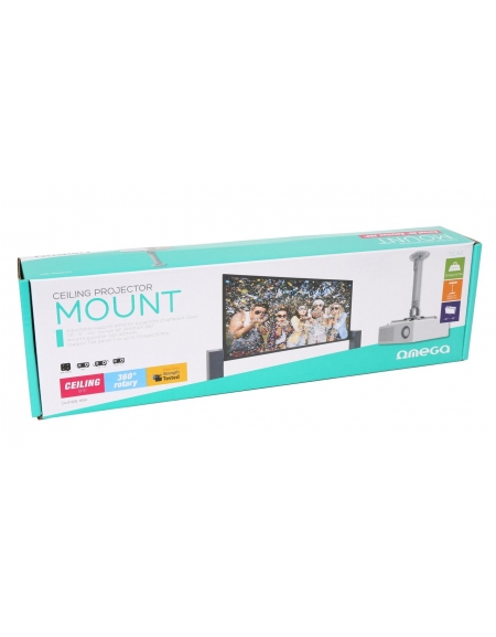 OMEGA ΒΑΣΗ ΟΡΟΦΗΣ PROJECTOR MOUNT TEAK  42530