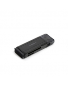 OMEGA CARD READER microSDHC USB 3.0 BLACK