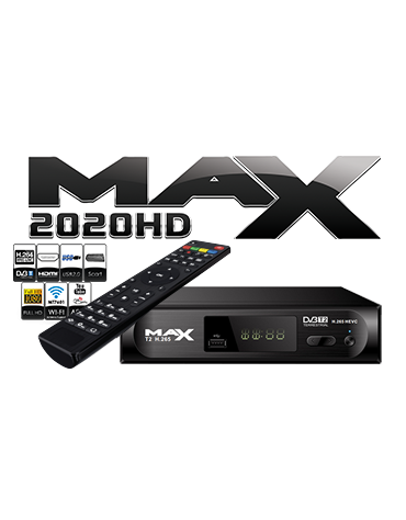 MAX T2018HD DVB-T2 MPEG4 FULL HD TERRESTRIAL