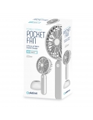 PLATINET RECHARGEABLE DESK FAN 1200 MAH WHITE/GREY