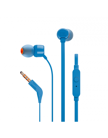 JBL T110 ΑΚΟΥΣΤΙΚΑ ΜΕ ΜΙΚΡΟΦΩΝΟ ΜΠΛΕ