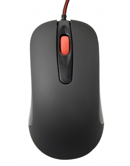 MOUSE OMEGA OM-520  FULL SIZE 1000DPI BLACK