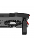 OMEGA LAPTOP COOLER PAD 2 FANS BLACK