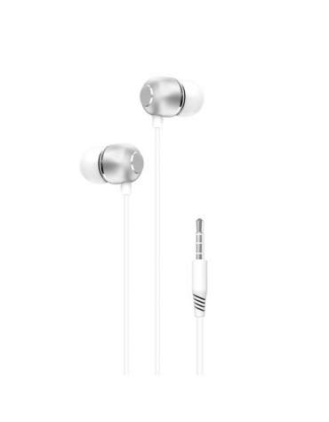 XO Wired earphones EP26 jack 3,5mm white