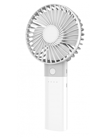 PLATINET RECHARGEABLE DESK FAN WITH POWERBANK 4000MAH 3 STEPS