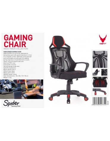 VARR GAMING CHAIR SPIDER