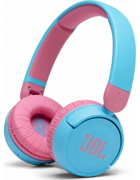 JBL JR310BT Ασύρματα Bluetooth On Ear Παιδικά Ακουστικά με 30 ώρες Λειτουργίας Μπλε