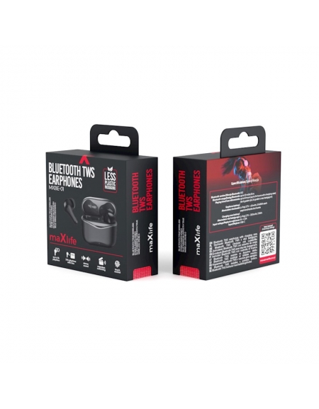 Maxlife Bluetooth earphones TWS MXBE-01 black