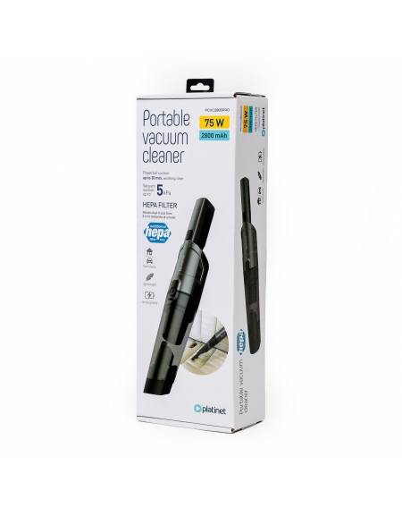 PLATINET CAR VACUUM CLEANER TYPE C 2800 MAH 75W