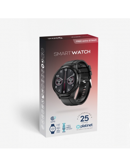 PLATINET SMART WATCH  BLUETOOTH, 270 MAH, NFC