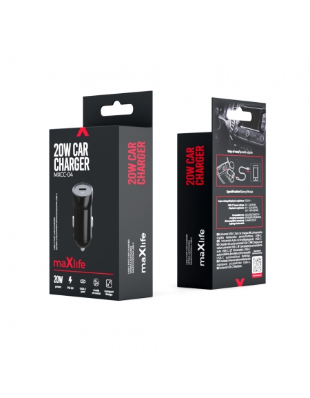 Car charger Maxlife  2xUSB Fast Charge 2.4A