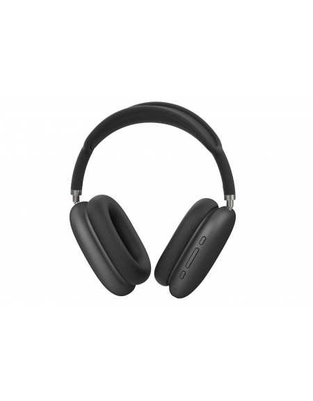 PLATINET WIRELESS HEADPHONES WITH MIC ANC + ENC BLUETOOTH SLIM STYLE GREY