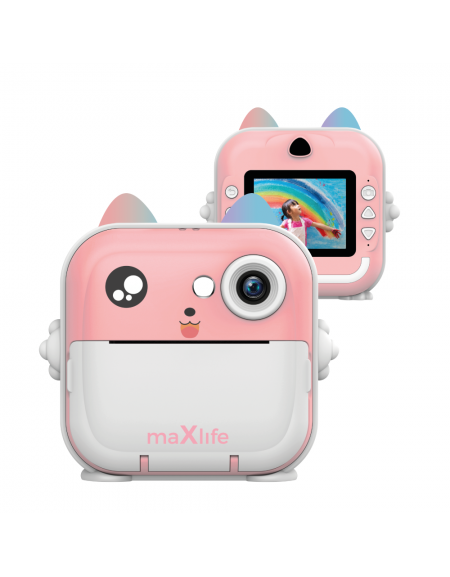 Maxlife φωτογραφική μηχανή camera MXPC-100 pink