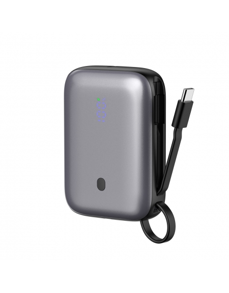 PLATINET POWER BANK 10000 mAh 20W PD ΜΕ ΚΑΛΩΔΙΟ