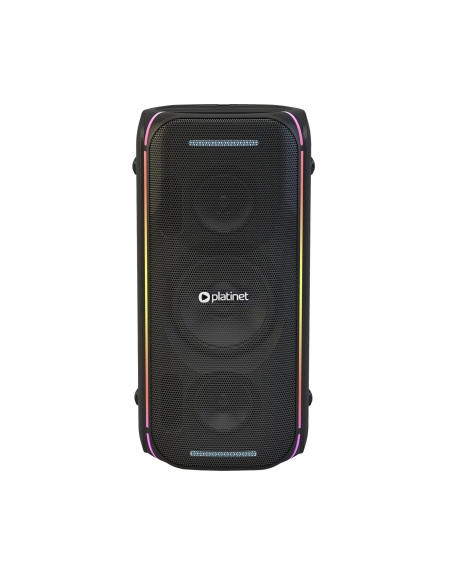 PLATINET SPEAKER PARTY 70W WITH WIRELESS MICROPHONE RGB LED