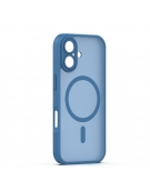 Mag Matt case for iPhone 16 6,1" dark blue camera protection