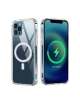 Anti Shock 1,5 mm Mag case for iPhone 16 6,1" transparent big hole