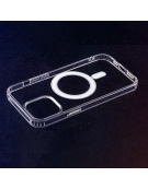 Anti Shock 1,5 mm Mag case for iPhone 16 6,1" transparent big hole