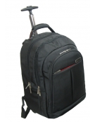 PLATINET LUCKYSKY CITY ROLLER LAPTOP BACKPACK TROLLEY CITY LAPTOP BACKPACK WITH WHEELS AND METAL LOGO HANDLE 15.6