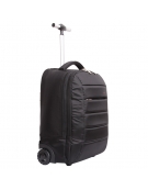 PLATINET LUCKYSKY CITY ROLLER LAPTOP BACKPACK TROLLEY CITY LAPTOP BACKPACK WITH WHEELS AND PRINT LOGO HANDLE 15.6"