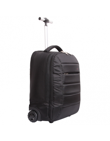 PLATINET LUCKYSKY CITY ROLLER LAPTOP BACKPACK TROLLEY CITY LAPTOP BACKPACK WITH WHEELS AND PRINT LOGO HANDLE 15.6"