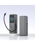 PLATINET Power Bank 27000mAh 140W PD Cable Display 2x USB-C + USB-A